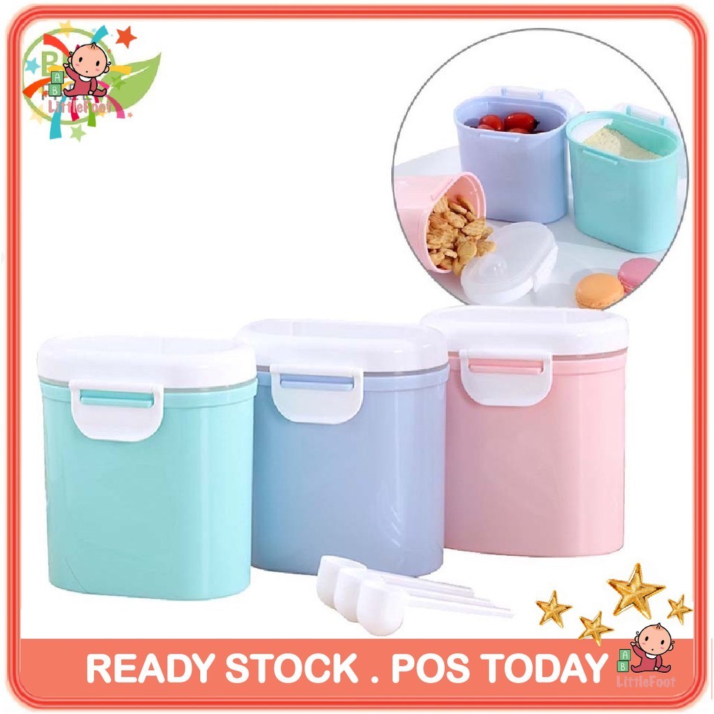🔥READY STOCK🔥 LittleFoot 800ml Bekas susu tepung Baby Milk Powder ...