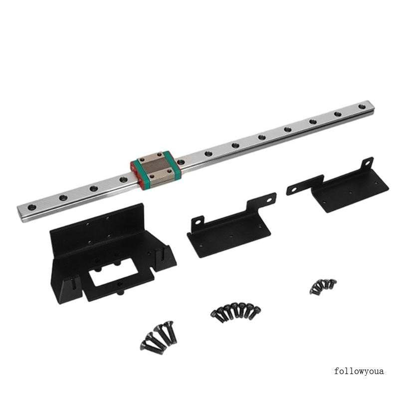 fol Linear Rails Guide Upgraded Kit with Fixing Plate Bracket MGN12H