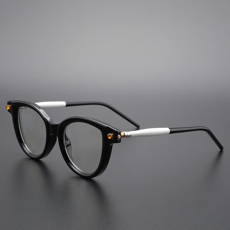 European American Style Optical Glasses Frame TR90 Cat Eye Glasses Men
