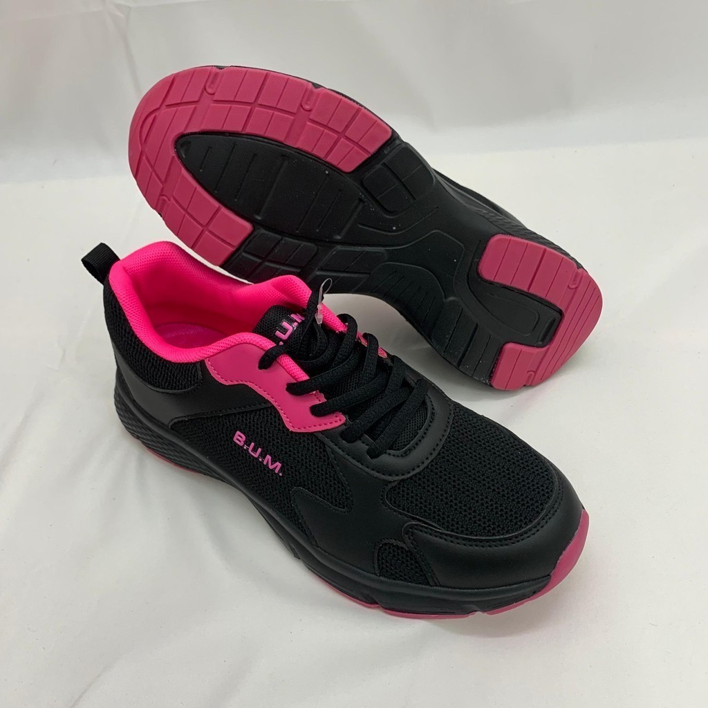 BUM Women Shoe B89022 BLACKxFUCH | Shopee Malaysia