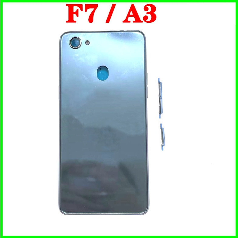 Back Housing Frame for Oppo F7 Battery Cover Back Door Case+ Front
