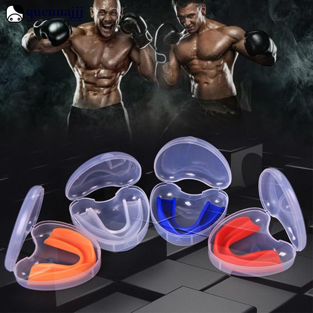 QUENNA 1PC Professional Boxing Dental Protection Taekwondo Free Combat Silicone Tooth Protective