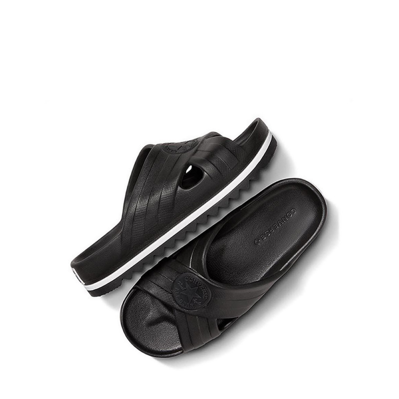 Converse Chuck Taylor All Star Lounge Sandal Lite Cx Unisex Black Shopee Malaysia