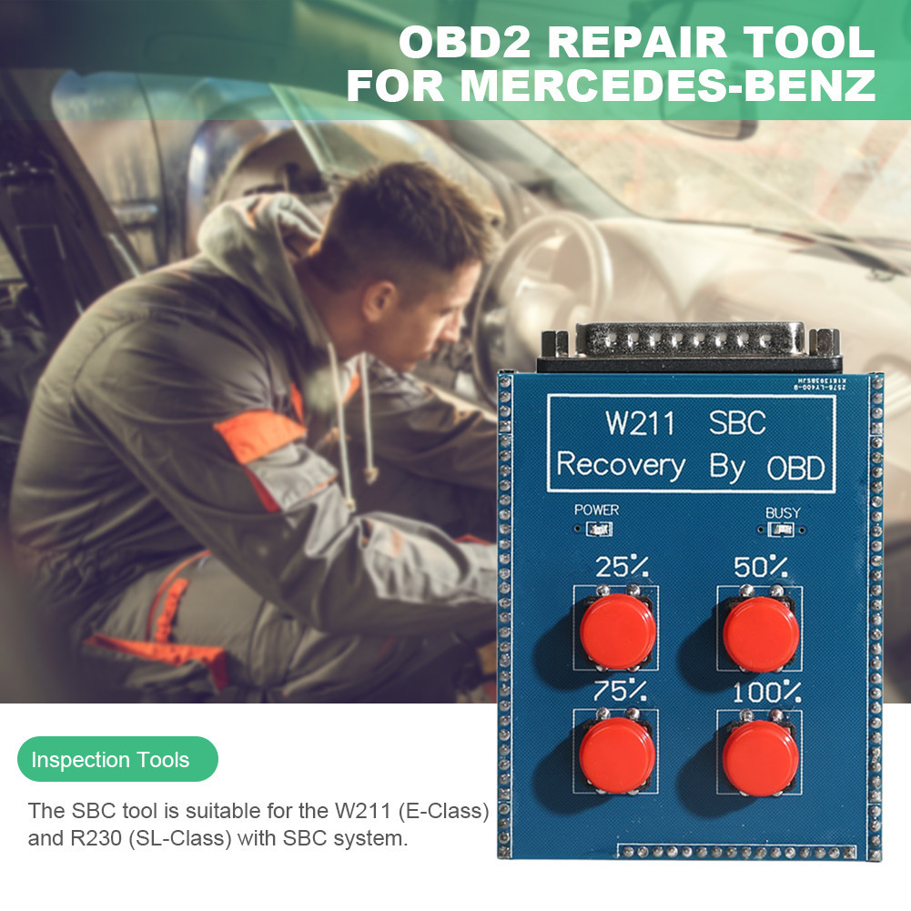 W211 SBC R230 ABS Tool Repair Code C249F for Mercedes for Benz OBD 211 ...