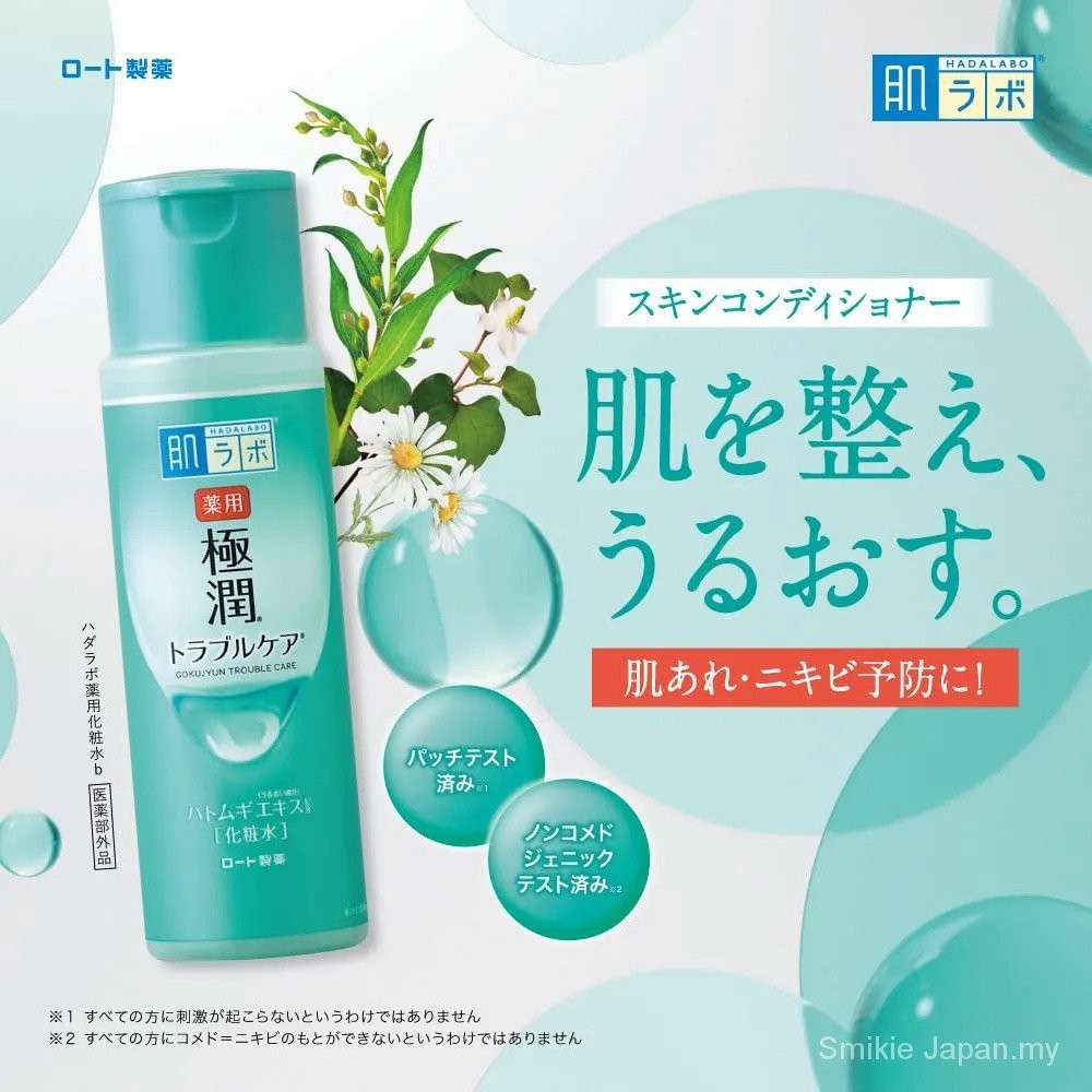 Rohto Hada Labo Medicated Polar Skin Conditioner Conditioning (Trouble