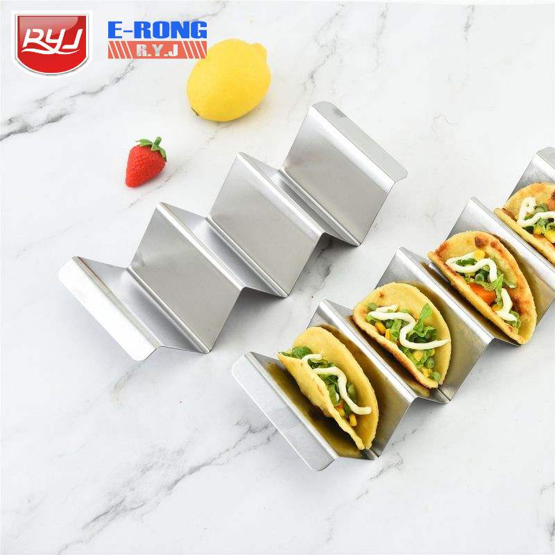 Stainless steel burrito rack pancake rack taco holder rack taco rack ...