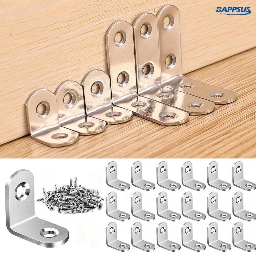 [Better For You] Heavy Duty Stainless Steel Corner Brackets For Wood ...