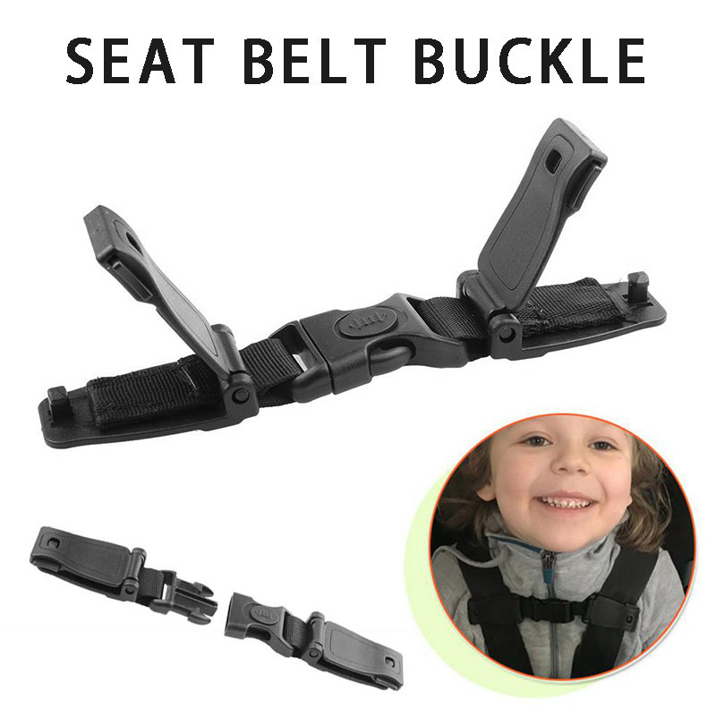 New Car Kids Safety Seat Harness Strap Anti Escape Chest Clip Seat Belt ...