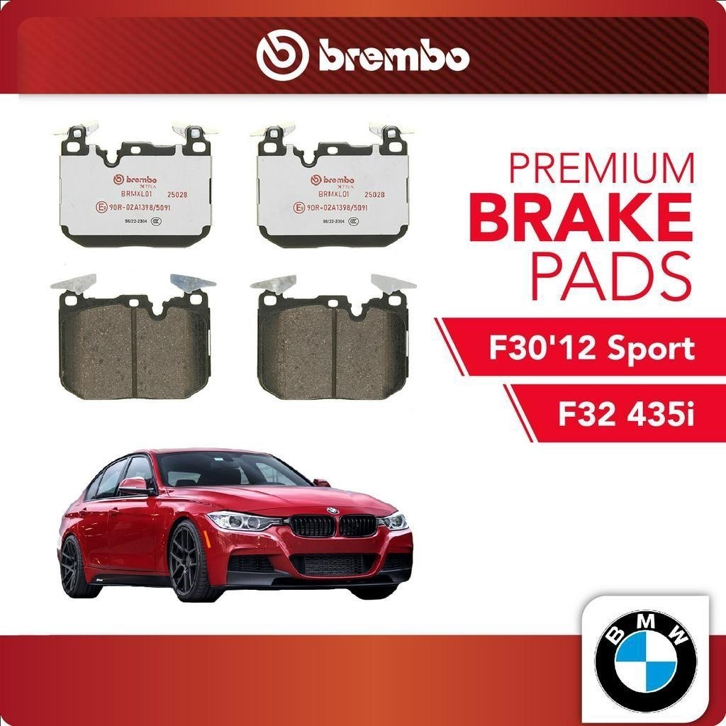 BREMBO Xtra Front Brake Pads (1 set) For BMW F30'12 Sport, F32 435i ...