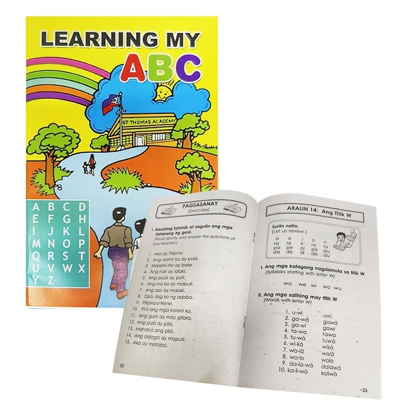 SAP SCHOOL SUPPLIES Ang Abakada Learing My ABC Education book School ...