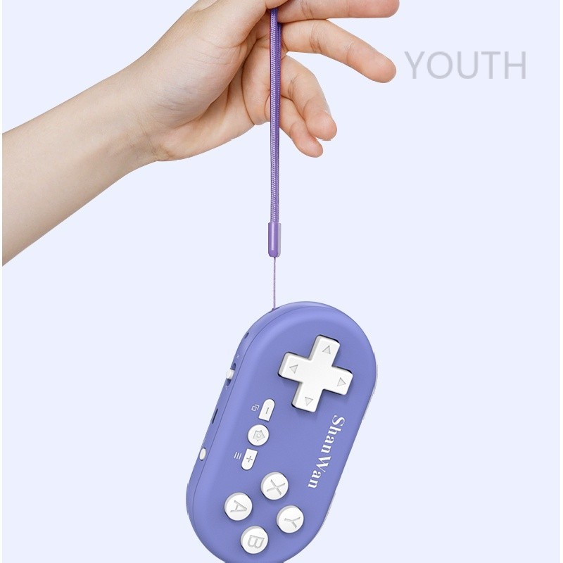 【10·10】 Mini game controller, wireless Bluetooth, for mobile phone, PC