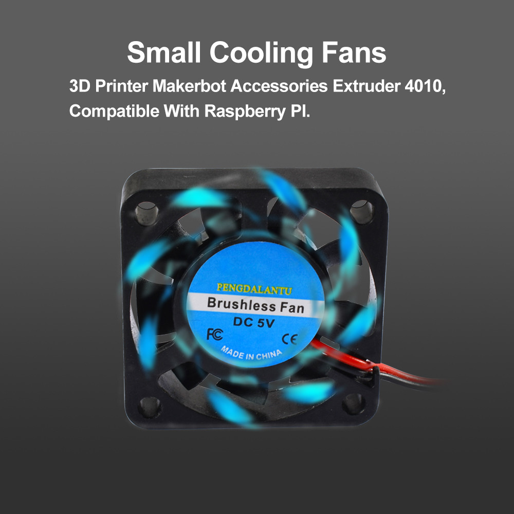 9IMOD RC Cooling Fan 4010 DC 5V/12V 3D Printer Fan 40x40mm Makerbot ...
