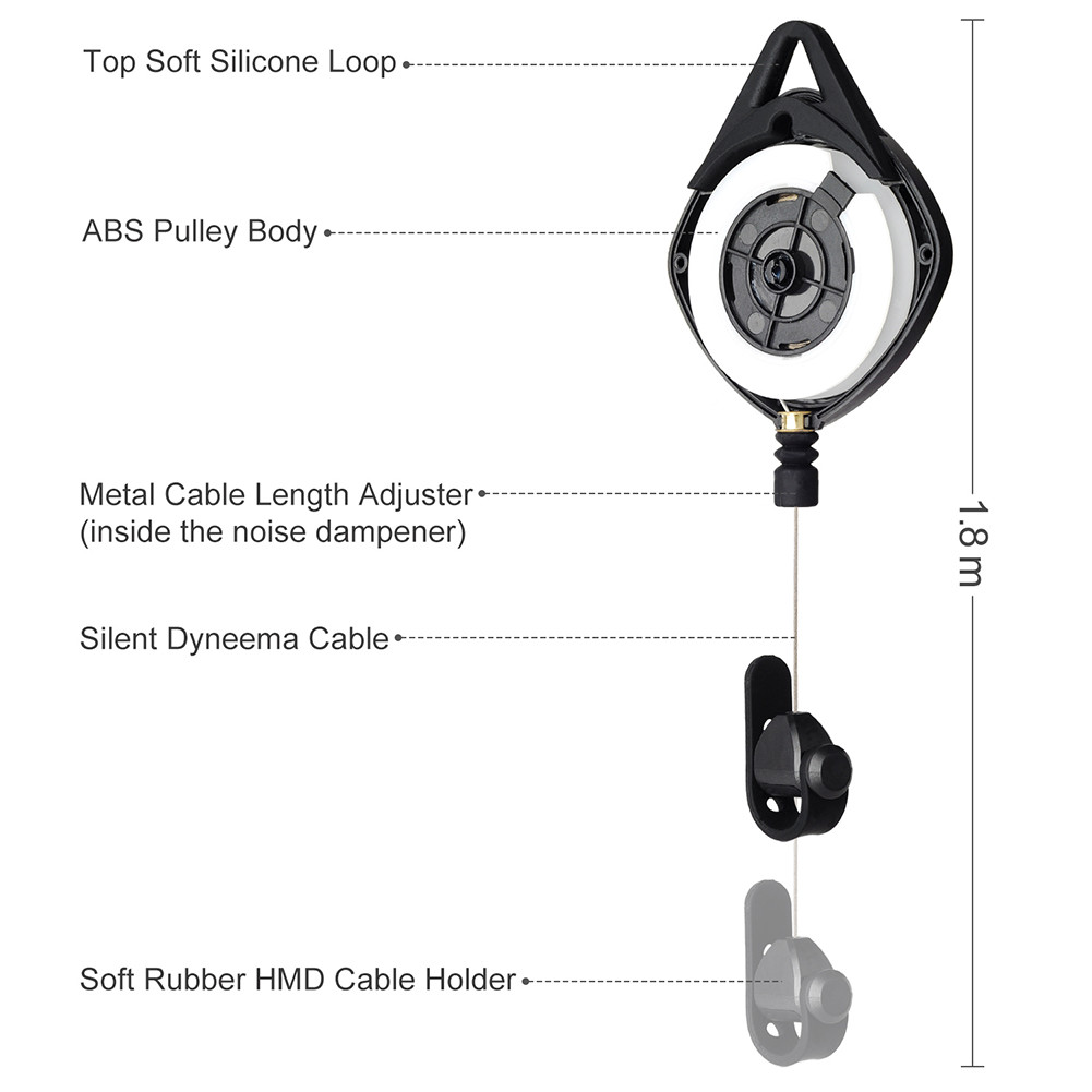 Cable Management for Oculus Rift S Rift PS VR Retractable Ceiling ...