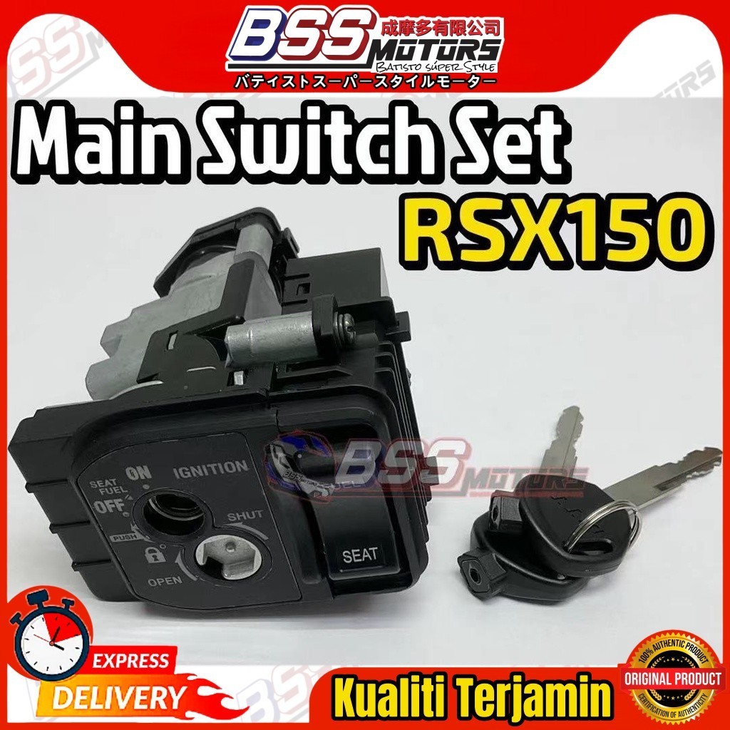Main Switch Set RSX150 RSX Main Switch Key Set Kunci Key High Quality ...