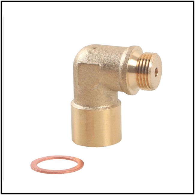 CI M18 x 1.5 02 Bung Extension O2 Oxygen Sensor Angled Extender Spacer ...