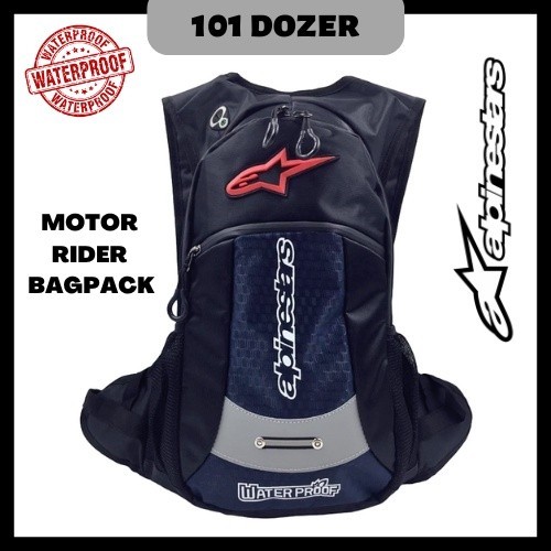 Waterproof Backpack Beg Beg Kalis Air Rider Bag Motorcycle Bag Beg