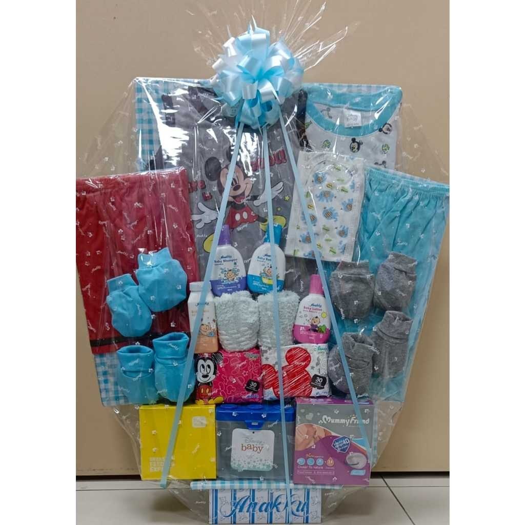 Hamper New Design Brand Anakku Mom and Baby Newborn Free Greeting