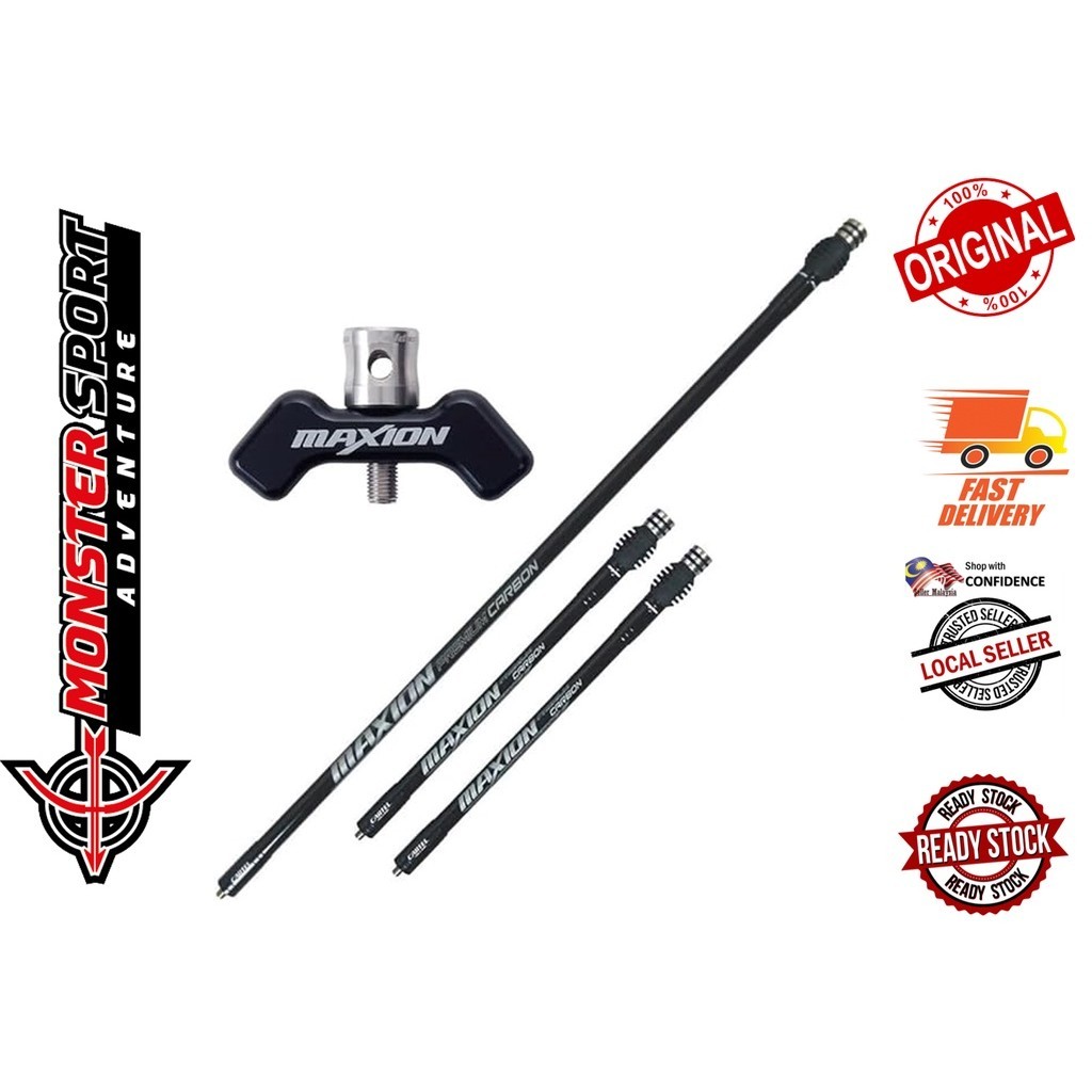 Cartel Archery Maxion Premium Carbon Stabilizer Recurve and Compound ...