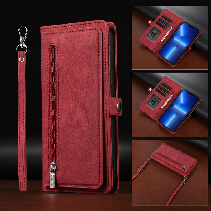 Tote Bag Flip Leather Case For Redmi Note 13 Pro Plus Xiaomi 13 Lite 4g 