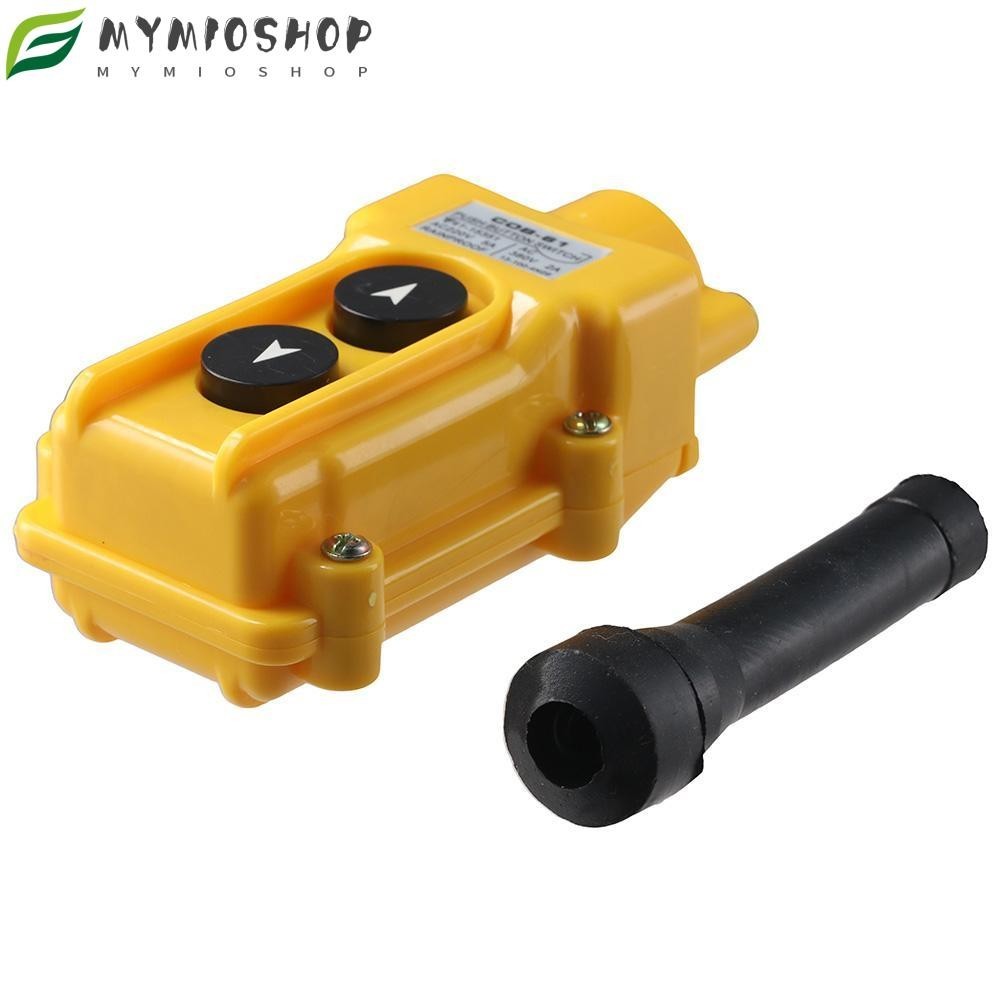 MIOSHOP Push Button Switch, Rainproof COB-61 Hoist Crane Switch, High ...