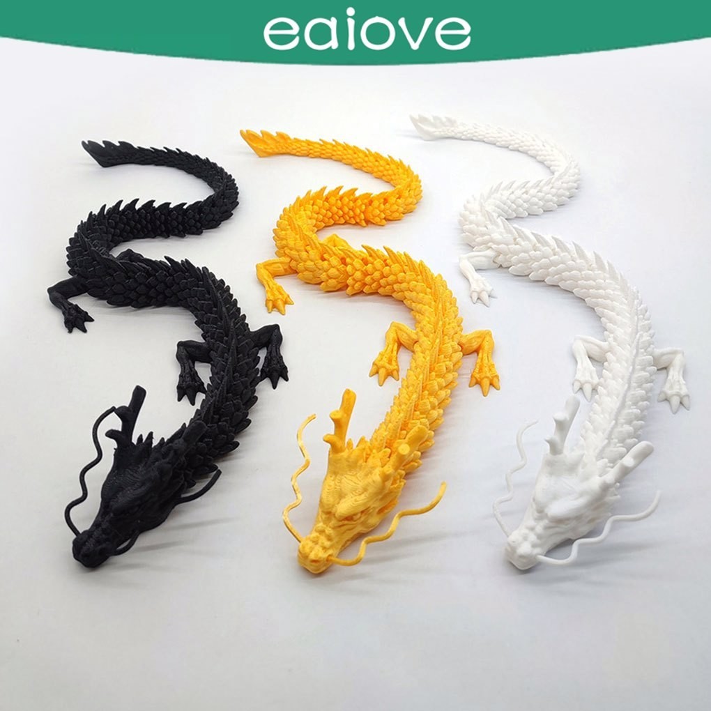 Gift Choice Exquisite 3D Printed Articulated Dragon Model For Dragon ...