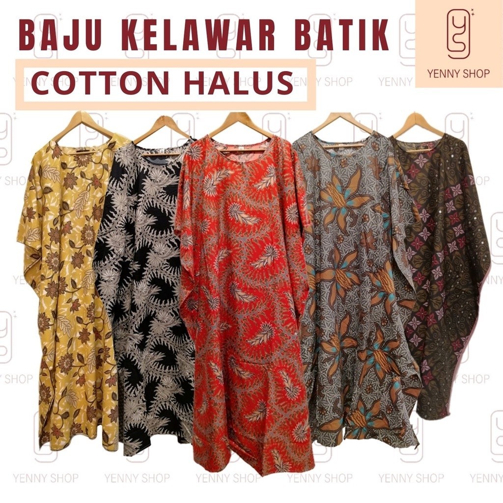 Baju Kelawar Batik Free Size Fit M Xxl Dua Saiz 2 Sizes Shopee Malaysia