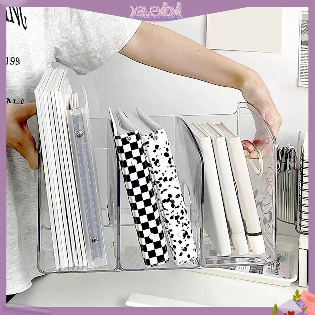 xavexbxl Clear Plastic Book Holders Modern Bookend Design Clear