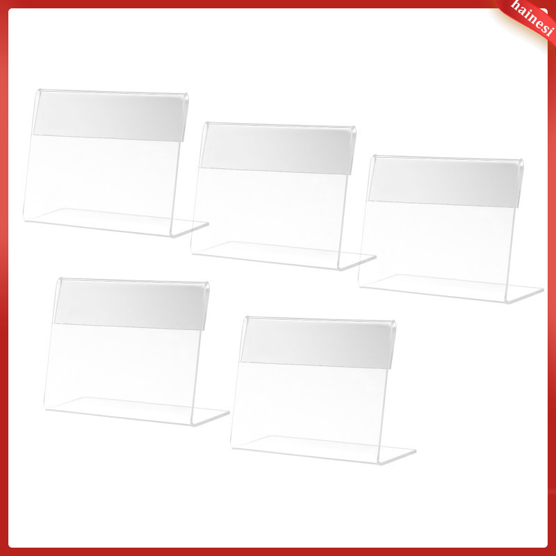 Horizontal Display Stand Acrylic Menu Holder Shelf Deck Cards ...