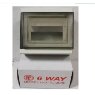 TC MCB Box 6 way / 8 way / 10 way / 12 way / 14 way /17 way | Shopee ...