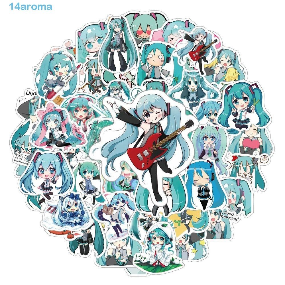 AROMA Hatsune Miku Stickers, Paper Kawaii Meme Miku Stickers, Waterproof  DIY Funny Luggage Decals Miku Anime Stickers Birthday Gift | Shopee Malaysia