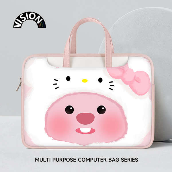 Laptop Bag Ilustrasi asal VISION Beaver loopy notebook berat beg ...