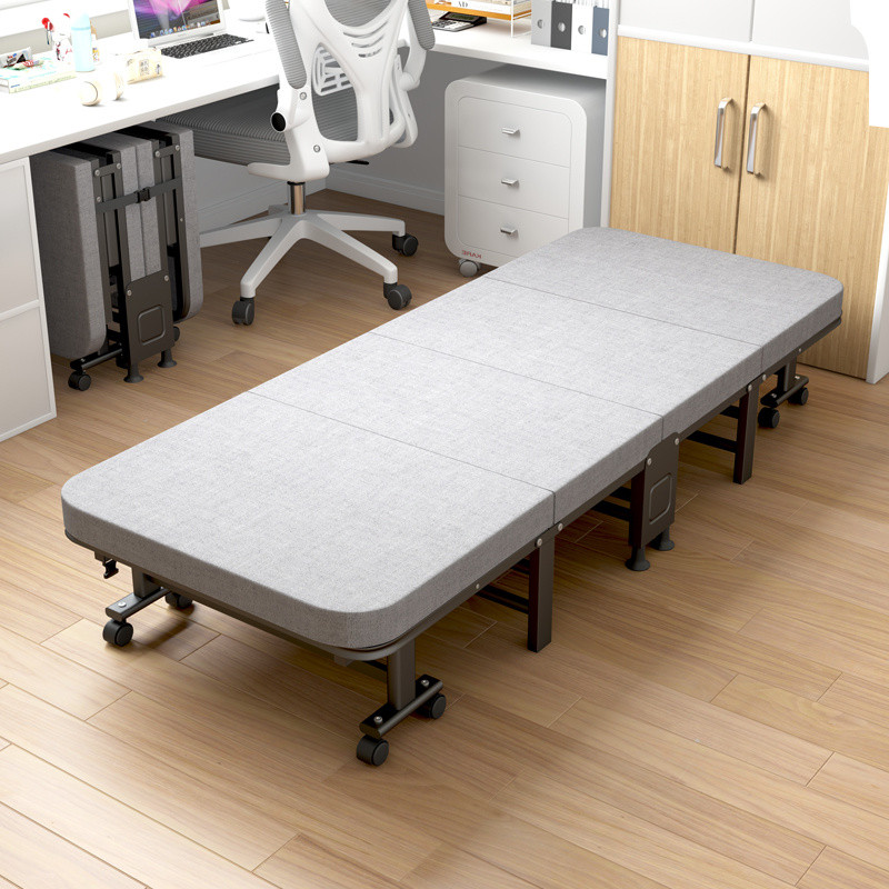 Folding Bed Sheet Bed Lunch Break Office Simple Nap Handy Tool Portable ...