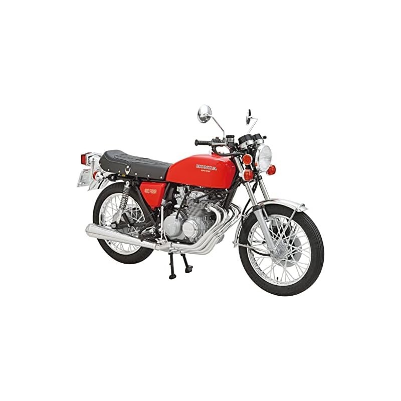 Aoshima Bunka Kyozai Sha 112 The Bike Series No3 Honda Cb400f Cb400four 1974 Plastic Model 3034