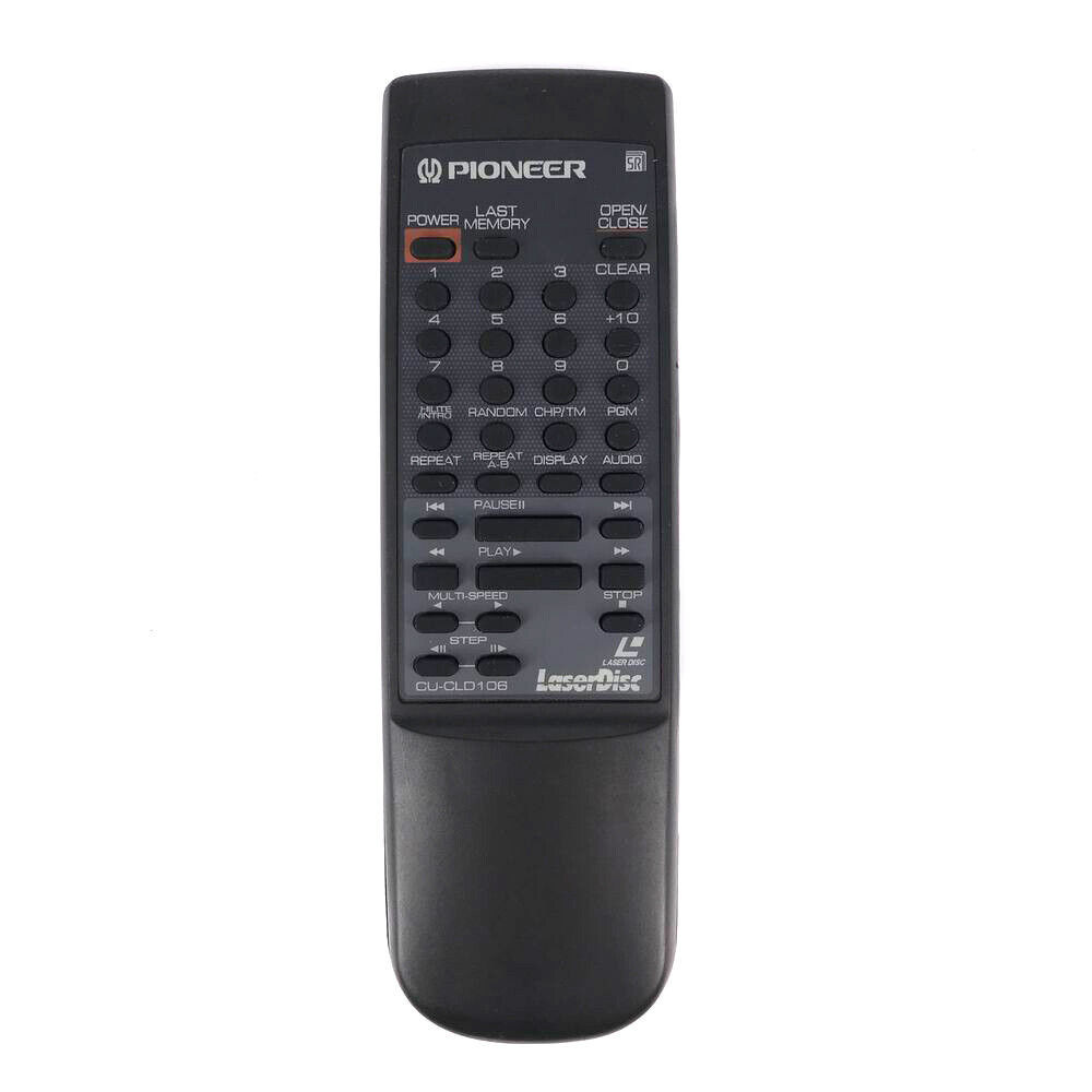 New CU-CLD106 For Pioneer Laser Disc Remote Control CLD-S105 CLD-S180 ...