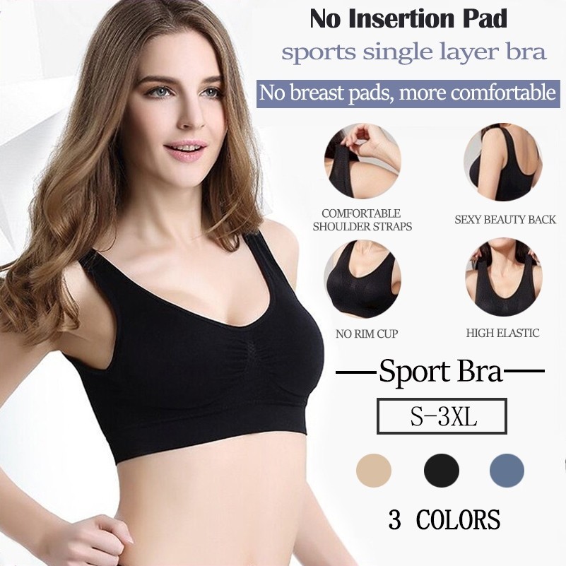 Seamless And Shockproof Push Up Sports Bra Without Steel Ring, Can Make You  Look Slimmer
