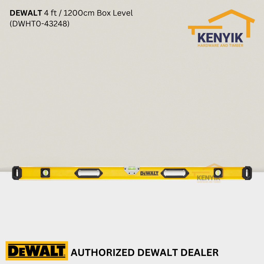 DEWALT Dwht0-43224 Nível De Bolha Tubular 60Cm