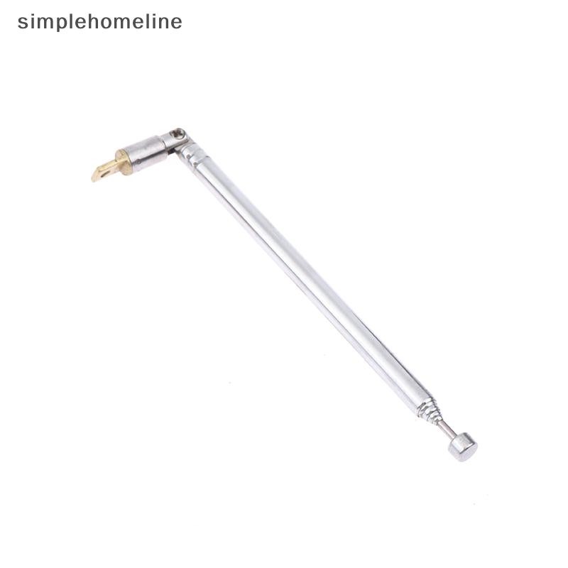 SLMY 48/64cm 6 Section Metal Full-Channel Am Fm Radio Telescopic ...