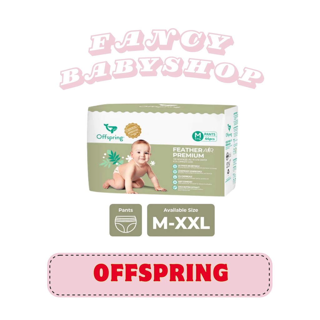 Offspring FeatherAir Premium Baby Diapers Pants M44/L38/XL32/XXL28 ...