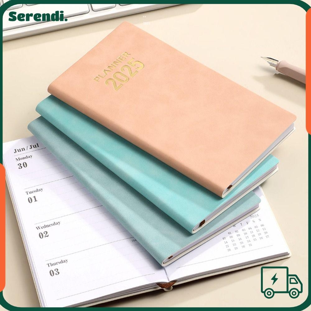 SERENDI 2025 Agenda Book, with Calendar A6 Diary Weekly Planner ...