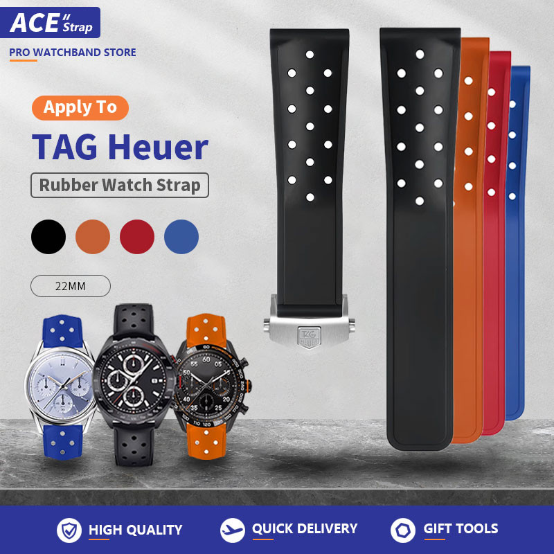 FUKUZL Horlogeband voor Tag Heuer Carrera Aquaracer, 20 mm