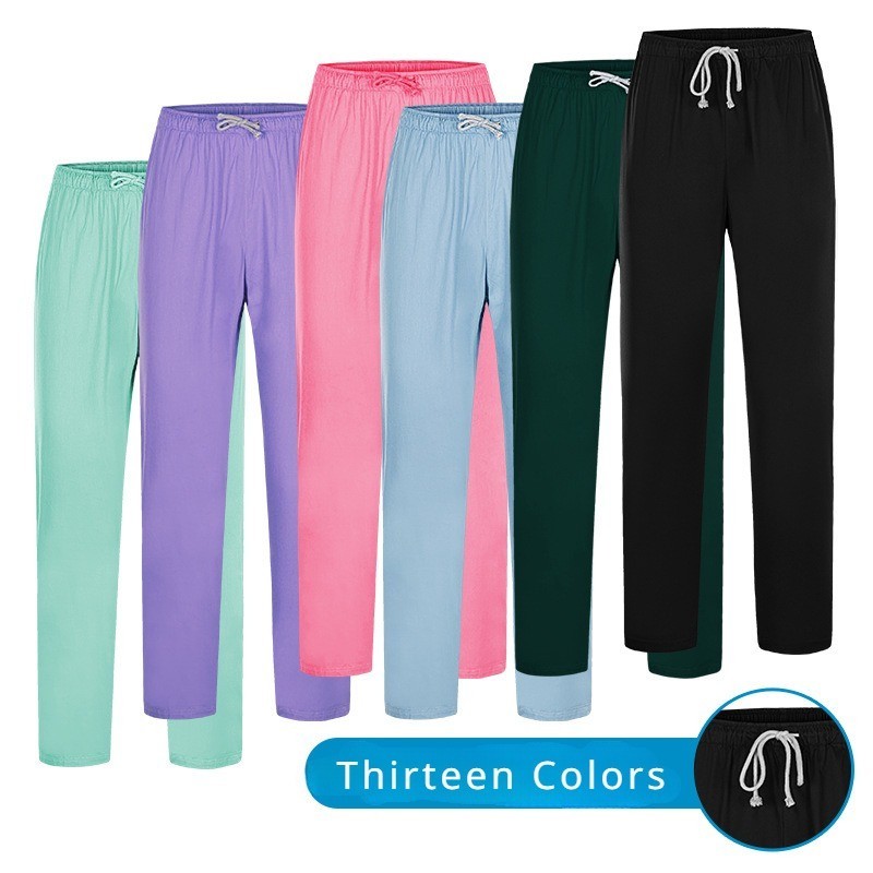 Breathable Quick-drying Scrub Pants Laboratory Doctors and Nurses ...