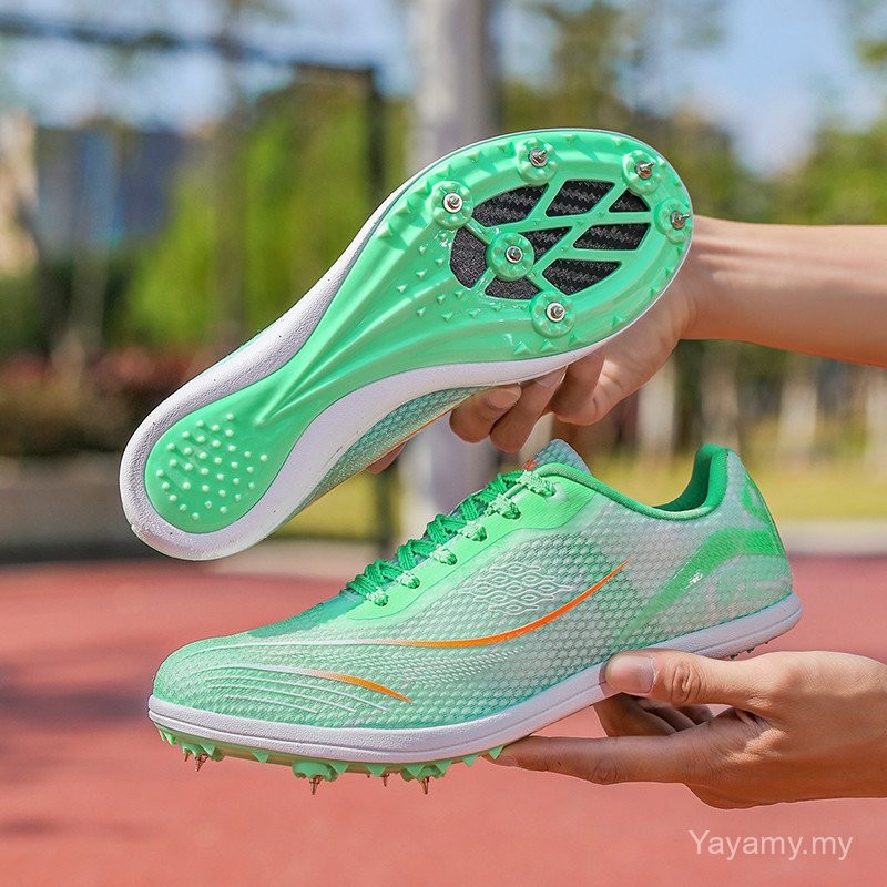 Men Women Professional Spike Shoes Track And Field Running Sports Shoes ...