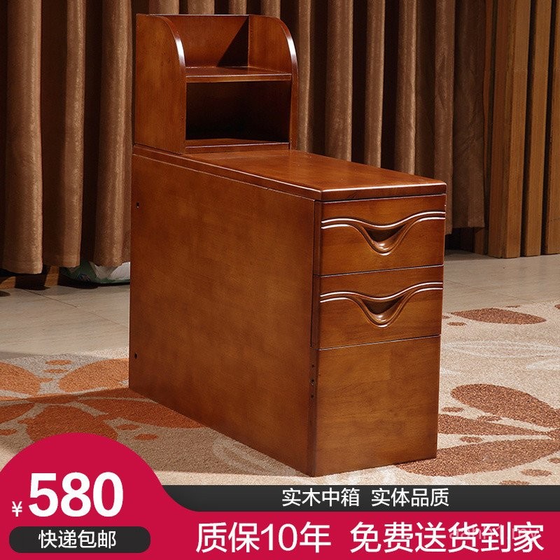 Solid Wood Oak Middle Box Corner Table Simple Modern Corner Cabinet ...