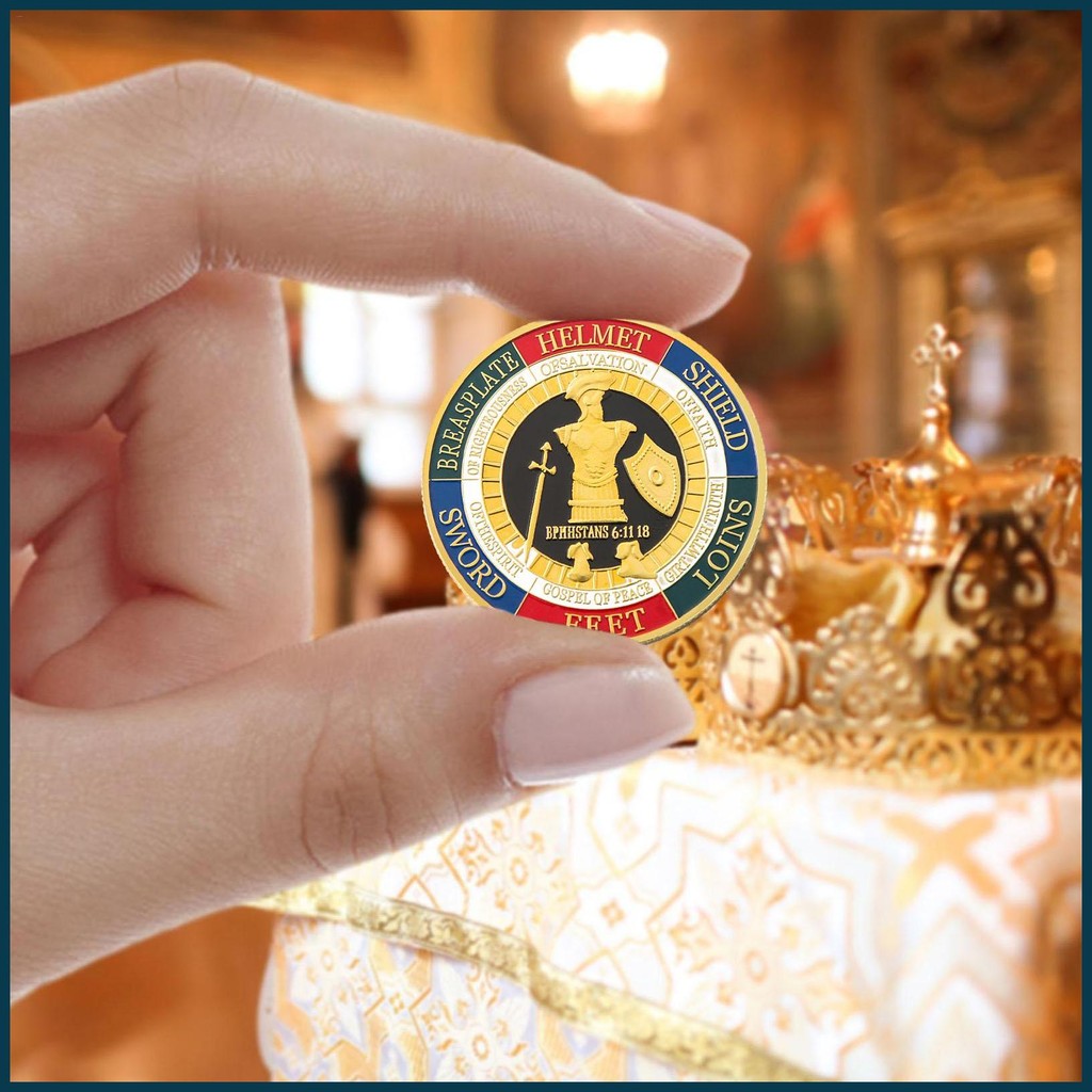 Game Metal Coin Game Figures Guard Soldier Collections Coin Collectible ...