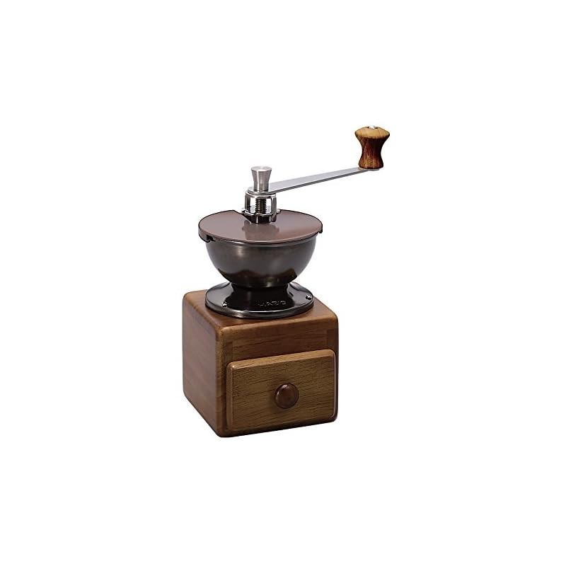 HARIO Manual Coffee Mill Small Coffee Grinder MM2 Brown [Japan Product