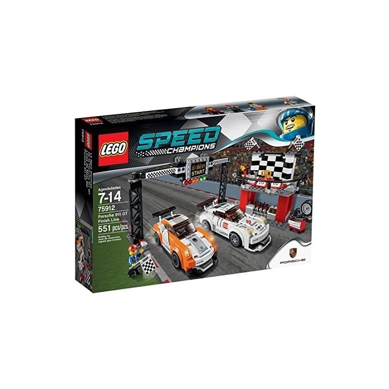 LEGO Speed Champion Porsche 911 GT Finish Line 75912 [Parallel import ...