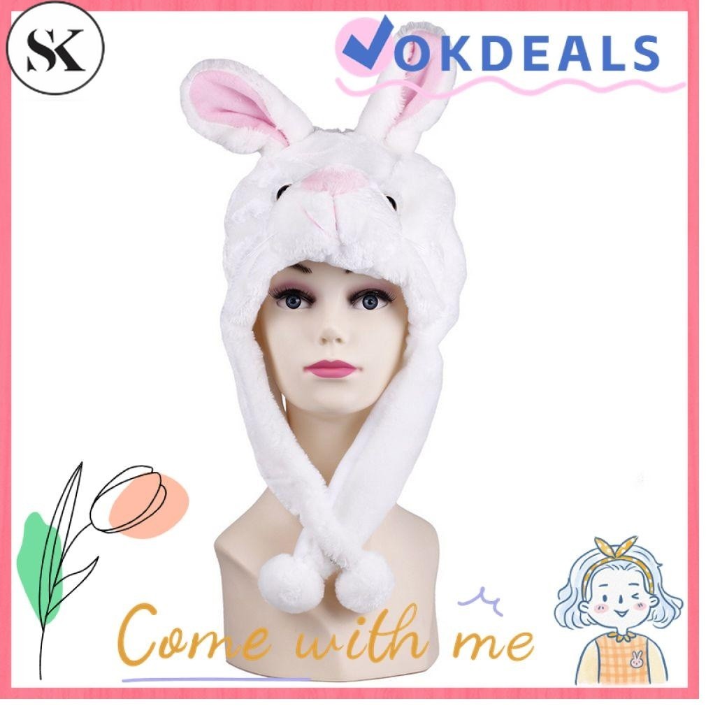 SK Hat Hedging Cap Cartoon Hat Children Hats Plush Animal Hats | Shopee ...