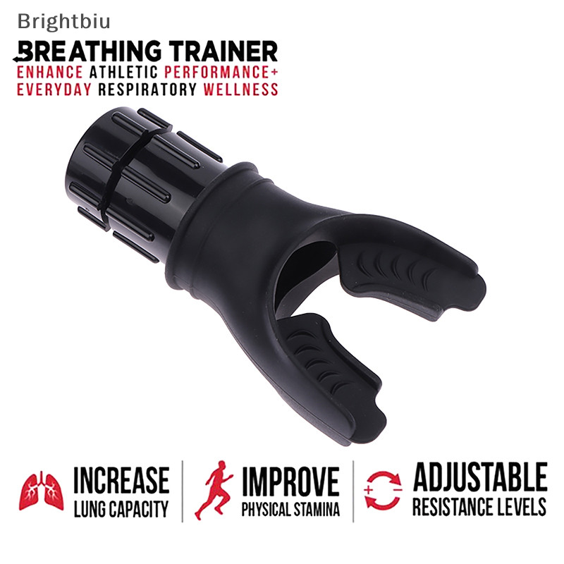 [Brightbiu] Breathing Trainer Lung Respirator Fitness Equipment ...