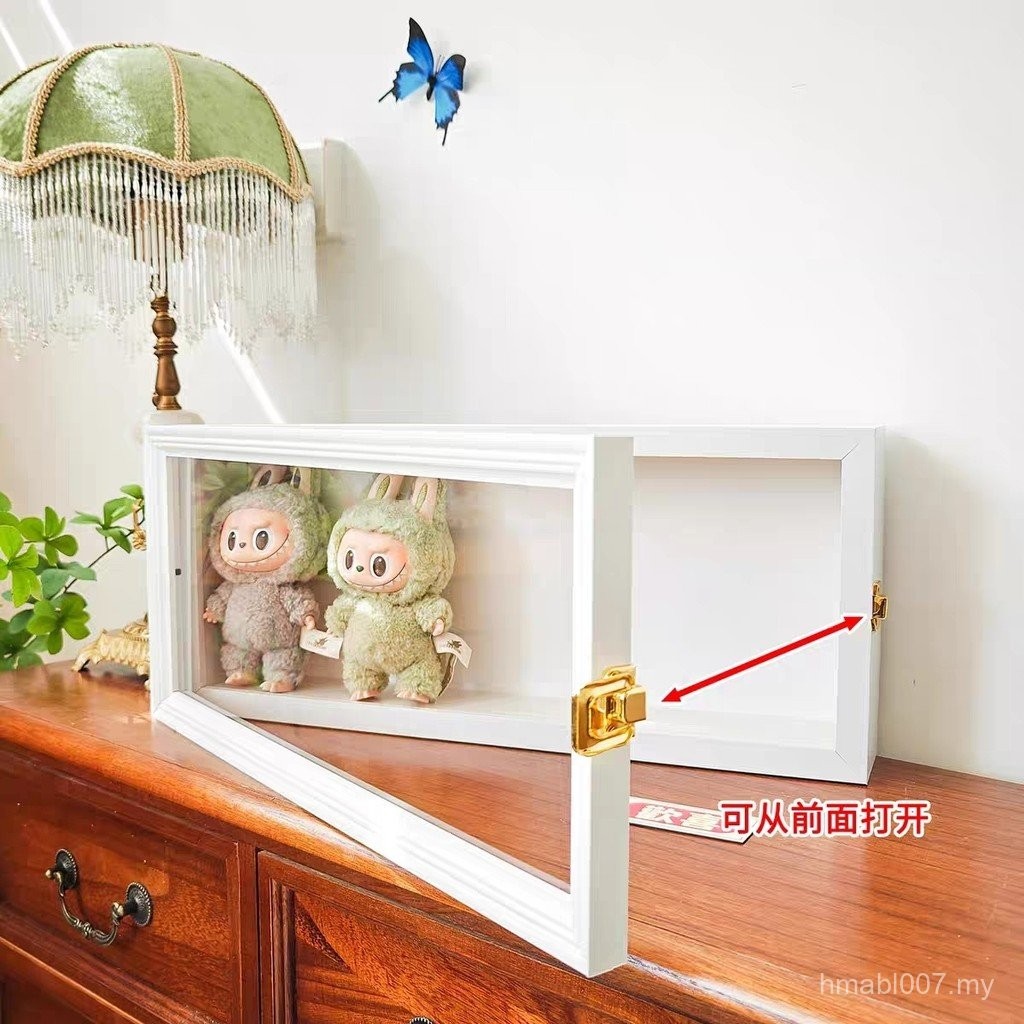 Labubu Storage Photo Frame Heart Macaron Sitting Party Vinyl Face ...