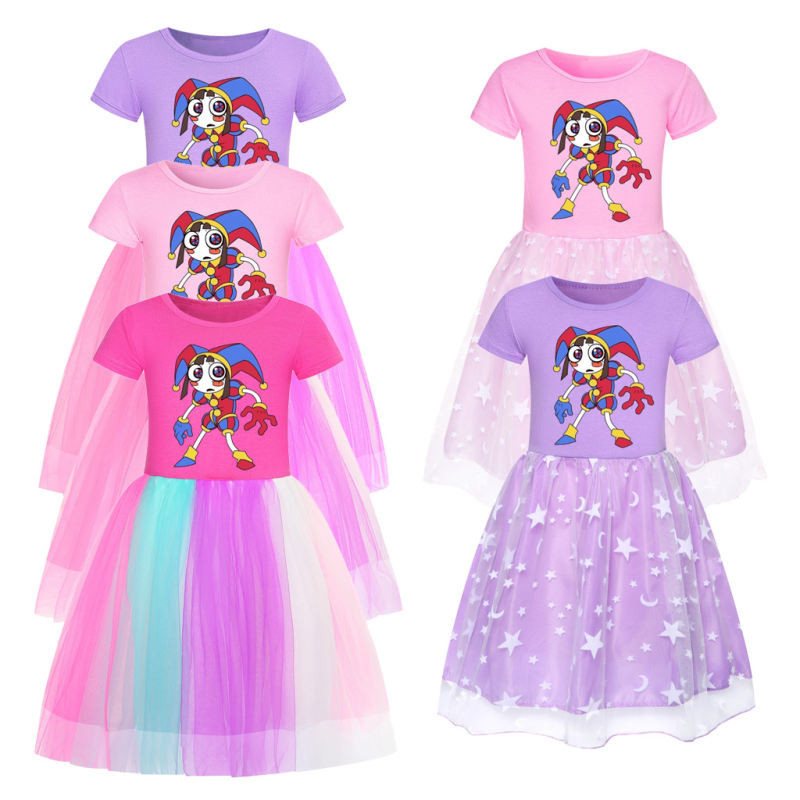 Pomni dress for kids The Amazing Digital Circus 22. | Shopee Malaysia